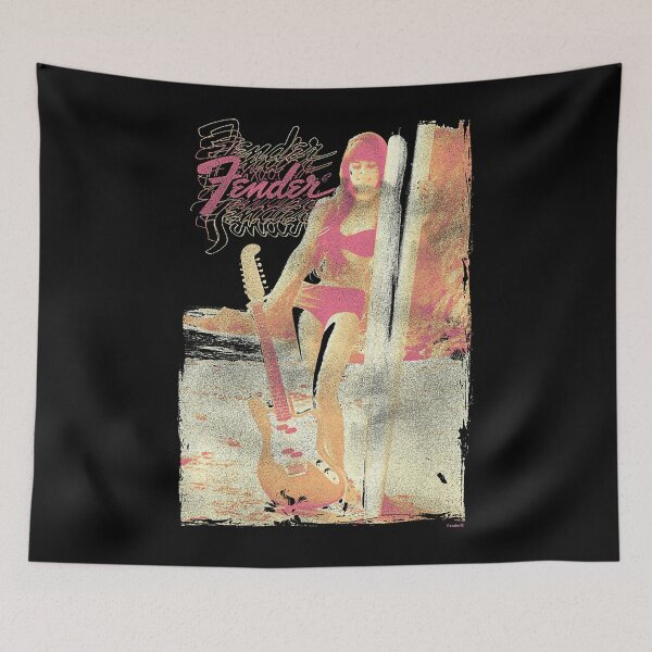 Item preview, Music Company Guitar 90s Vintage Jazz Retro designed and sold by APD-Store-Art.