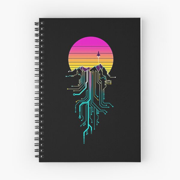 Item preview, Synth Mountain Sunrise designed and sold by arhanaure.