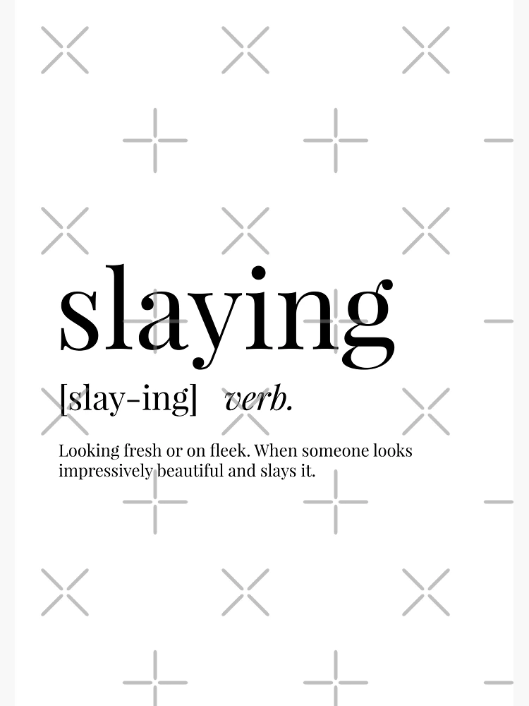 Slay Definition Card