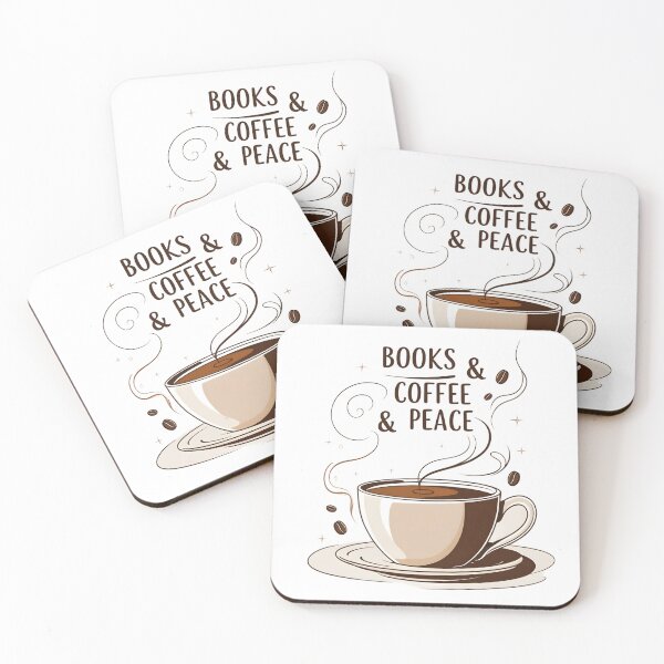 Item preview, books coffee peace designed and sold by Arty Art.