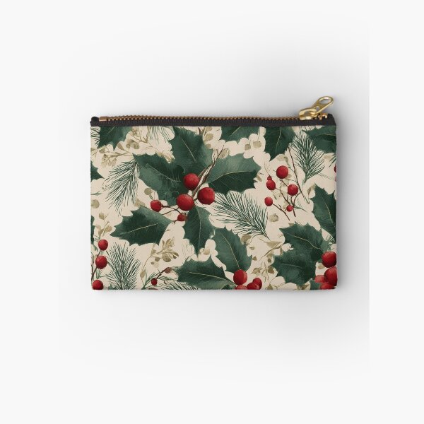 Item preview, Holly & Berries Christmas Pattern designed and sold by ArgentoArt.