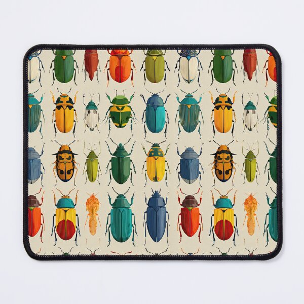 Item preview, Colorful Beetle Pattern – Insect Illustration All Over Design designed and sold by Kybruno's Creations.