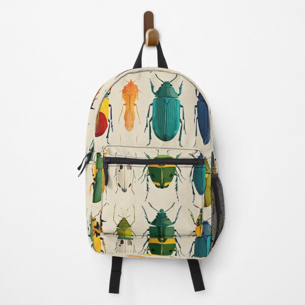 Item preview, Colorful Beetle Pattern – Insect Illustration All Over Design designed and sold by Kybruno's Creations.