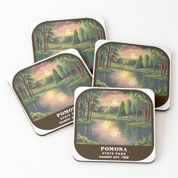 Item preview, Vintage Pomona State Park (Kansas State Park) designed and sold by RabbitK.