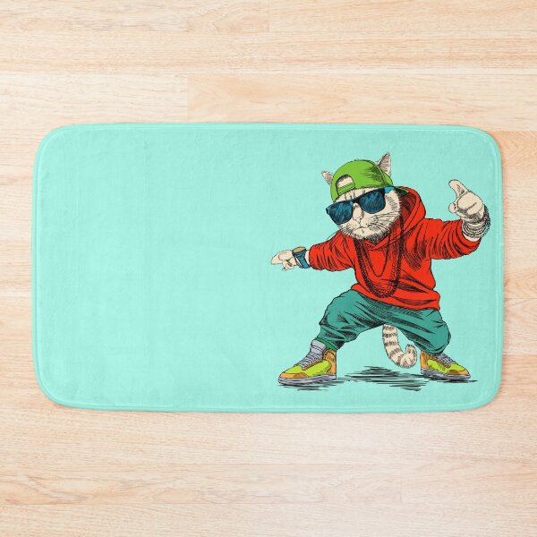 Item preview, Cool Rapper Cat – Streetwear Vibes designed and sold by Way-Of-Art.
