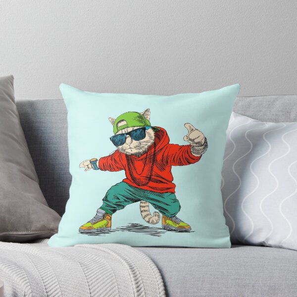 Item preview, Cool Rapper Cat – Streetwear Vibes designed and sold by Way-Of-Art.