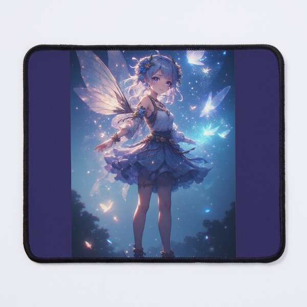 Item preview, Fairy with luminous butterflies designed and sold by ArtsJulian.
