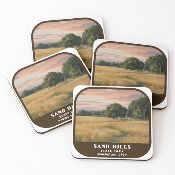 Item preview, Vintage Sand Hills State Park (Kansas State Park) designed and sold by RabbitK.