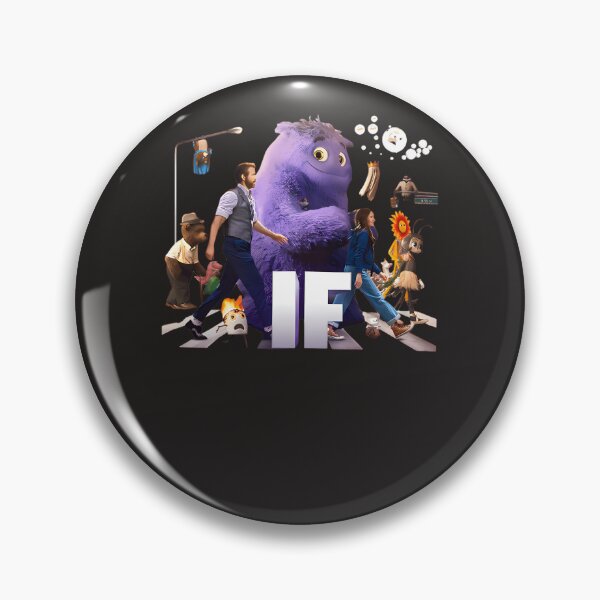 Item preview, If-2024-Movie-Imaginary-Friends-Purple-Furry-Imaginary-Friends designed and sold by luksaqido.