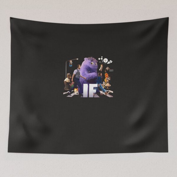 Item preview, If-2024-Movie-Imaginary-Friends-Purple-Furry-Imaginary-Friends designed and sold by luksaqido.