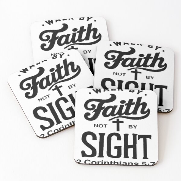 Item preview, Walk by faith, not sight designed and sold by mishandedd.