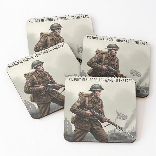 Item preview, British Army 1945 Poster designed and sold by Skyframe Aviation.