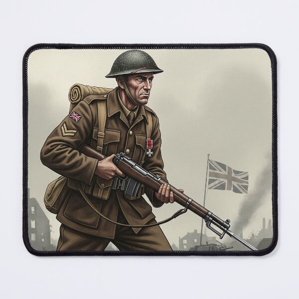 Item preview, British Army 1945 Poster designed and sold by Skyframe Aviation.