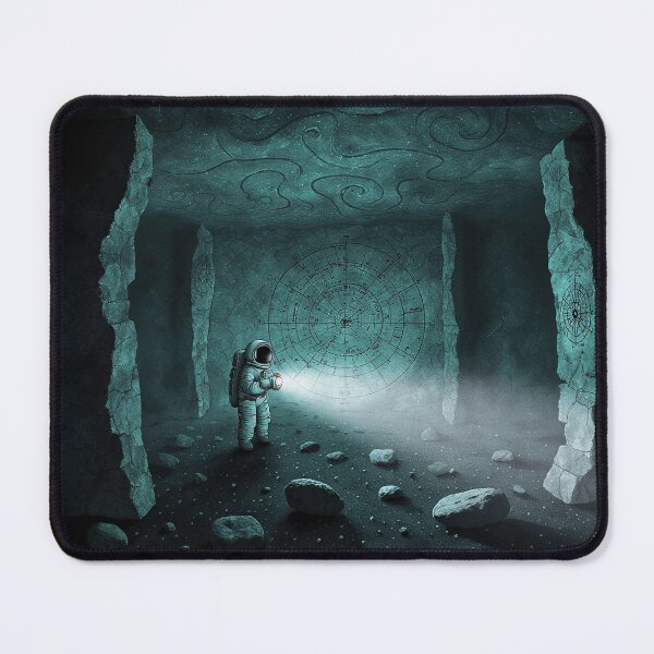 Item preview, The Astronaut and the Ancient Star Map designed and sold by Whimsical Hug.