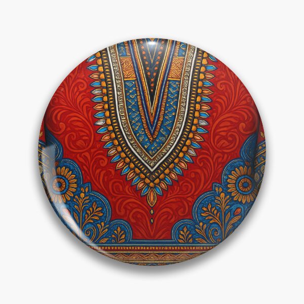 Item preview, Vibrant Full Dashiki Design designed and sold by Le Pédagogue.