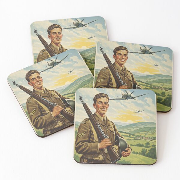 Item preview, British Army 1945 Poster designed and sold by Skyframe Aviation.