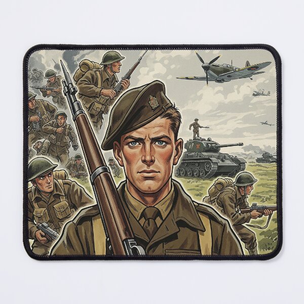 Item preview, British Army 1945 Poster designed and sold by Skyframe Aviation.