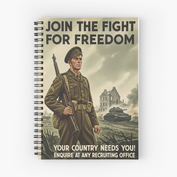 Item preview, British Army 1945 Poster designed and sold by Skyframe Aviation.