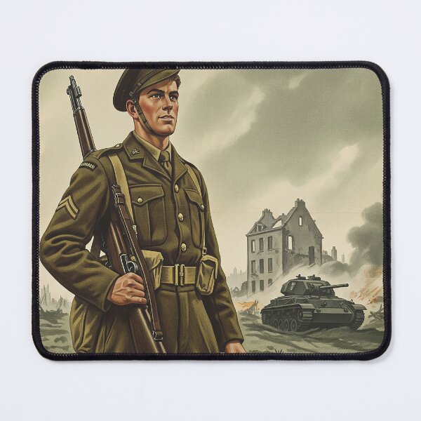 Item preview, British Army 1945 Poster designed and sold by Skyframe Aviation.