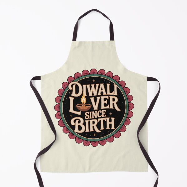 Item preview, Diwali Lover Since Birth – Festival Badge Design designed and sold by Jollys-ArtShop.