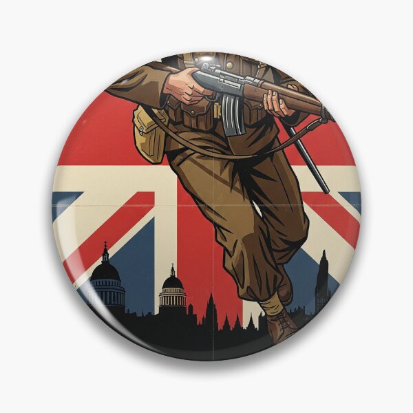 Item preview, British Army 1945 Poster designed and sold by Skyframe Aviation.