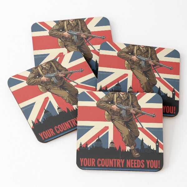 Item preview, British Army 1945 Poster designed and sold by Skyframe Aviation.