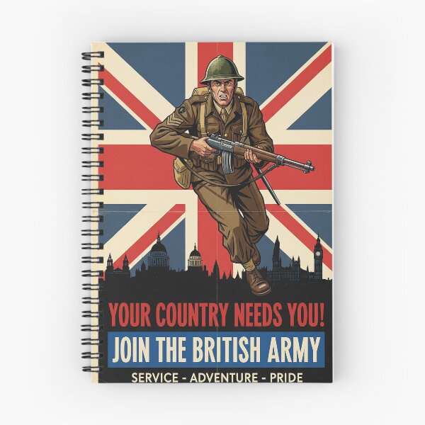 Item preview, British Army 1945 Poster designed and sold by Skyframe Aviation.