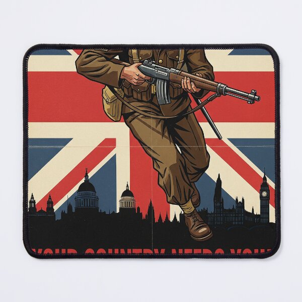 Item preview, British Army 1945 Poster designed and sold by Skyframe Aviation.