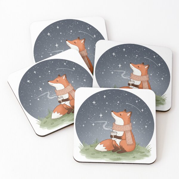 Item preview, Chilled Fox Stargazing designed and sold by Itsjustfender.