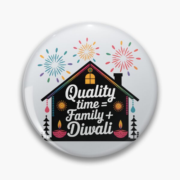 Item preview, Quality Time = Family + Diwali – Festive Celebration Design designed and sold by Jollys-ArtShop.