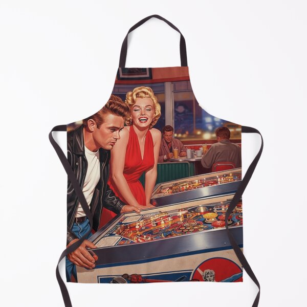 Item preview, Legends at Play – James Dean & Marilyn Monroe in a Retro Diner designed and sold by Art's Diner.