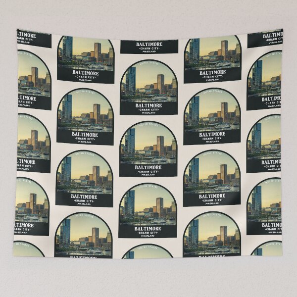 Item preview, Baltimore (Maryland), United States city designed and sold by PinkandP.