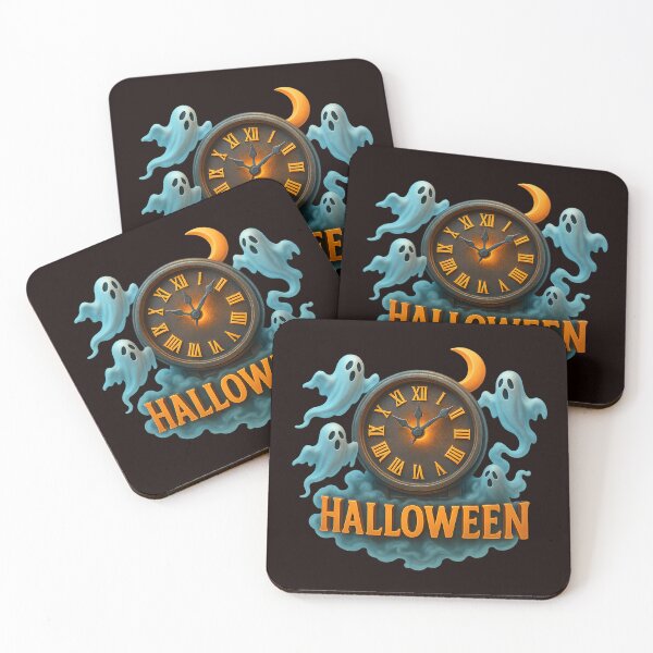 Item preview, Midnight Halloween Clock designed and sold by Tadeusz1.