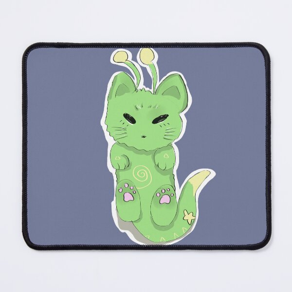 Item preview, Gnarpy the alien kitty designed and sold by MysticRacoon6.
