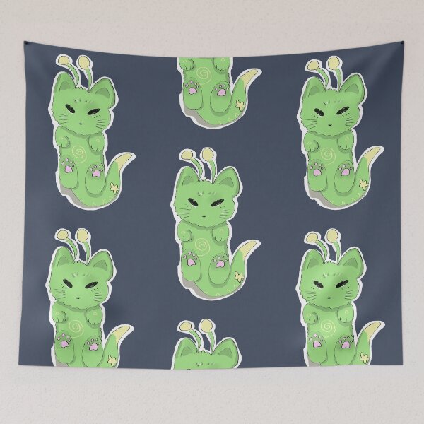 Item preview, Gnarpy the alien kitty designed and sold by MysticRacoon6.