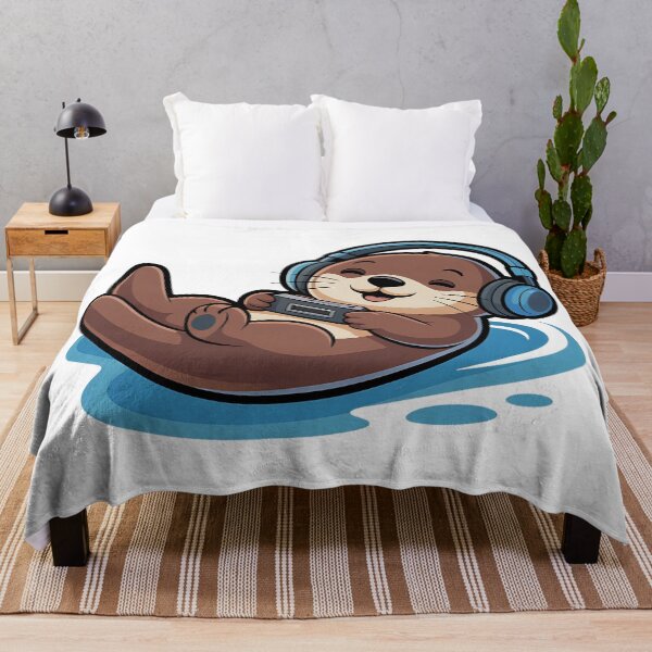 Item preview, Chill Sea Otter Gamer "Otterly Relaxed" designed and sold by Mr-wow.