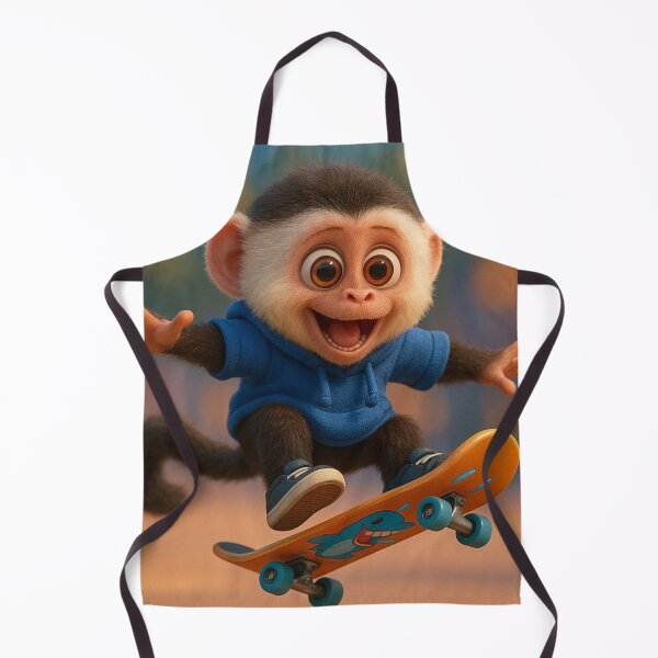Item preview, Skater Capuchin designed and sold by Sillytoe.