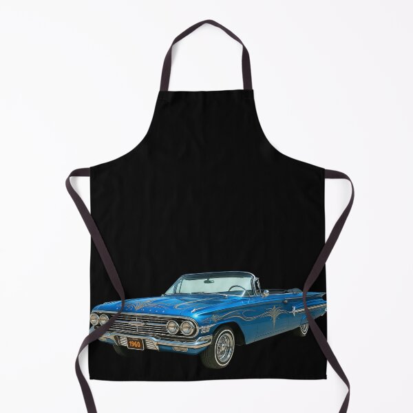 Item preview, Chevrolet Impala Lowrider Convertible de 1960 – Azul caramelo designed and sold by Tatko Designs.