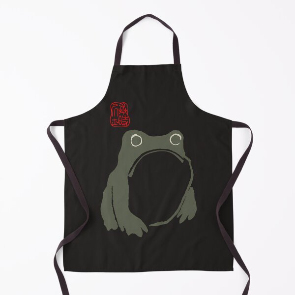 Item preview, Matsumoto-Hoji-Woodblock-Print-Grumpy-Frog-Toad designed and sold by luksaqido.