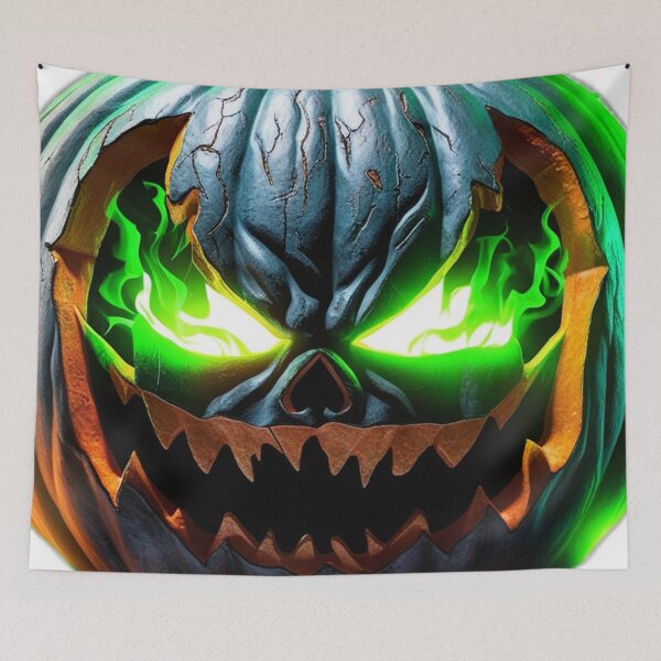 Item preview, Horrifying laughing pumpkin designed and sold by AJTees99.