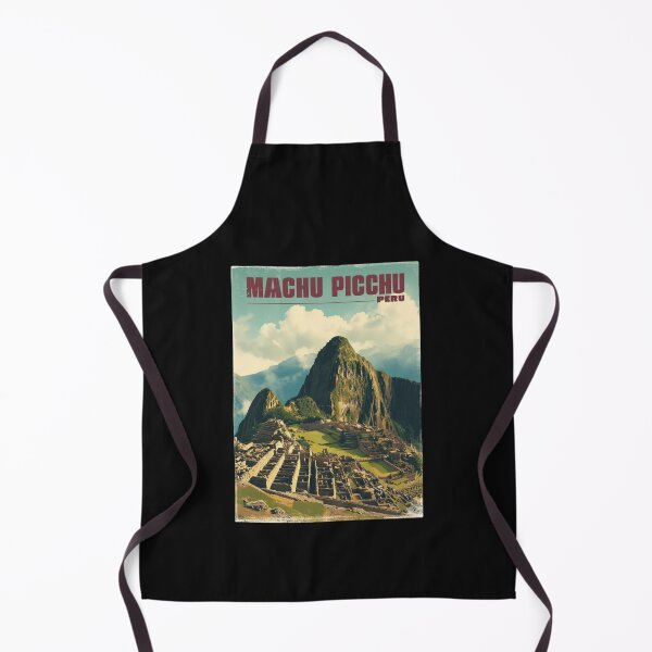 Item preview, Machu Picchu Poster - Vintage Travel Art of Peru's Ancient Inca City designed and sold by FestivityFinds.