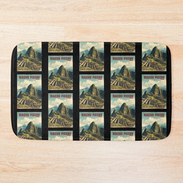 Item preview, Machu Picchu Poster - Vintage Travel Art of Peru's Ancient Inca City designed and sold by FestivityFinds.