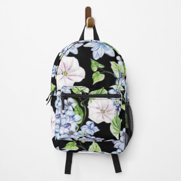 Item preview, Floral Design 253 Midnight Garden Bloom – Watercolor Floral Pattern designed and sold by Kimmi graphics.