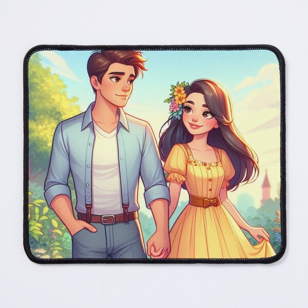 Item preview, Cute Couple Holding Hand designed and sold by Mywaymylife.