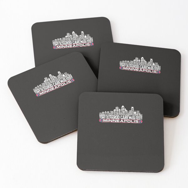 Item preview, Minnesota-Baseball-Team-All-Time-Legends-Minneapolis-City-Skyline designed and sold by luksaqido.
