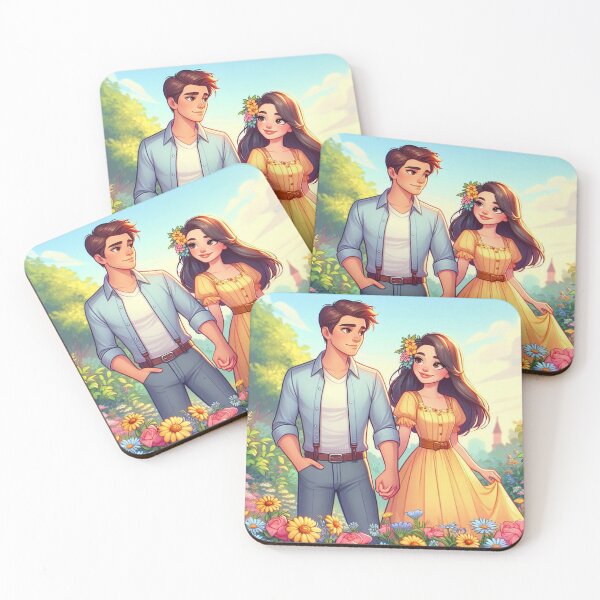 Item preview, Cute Couple Holding Hand designed and sold by Mywaymylife.