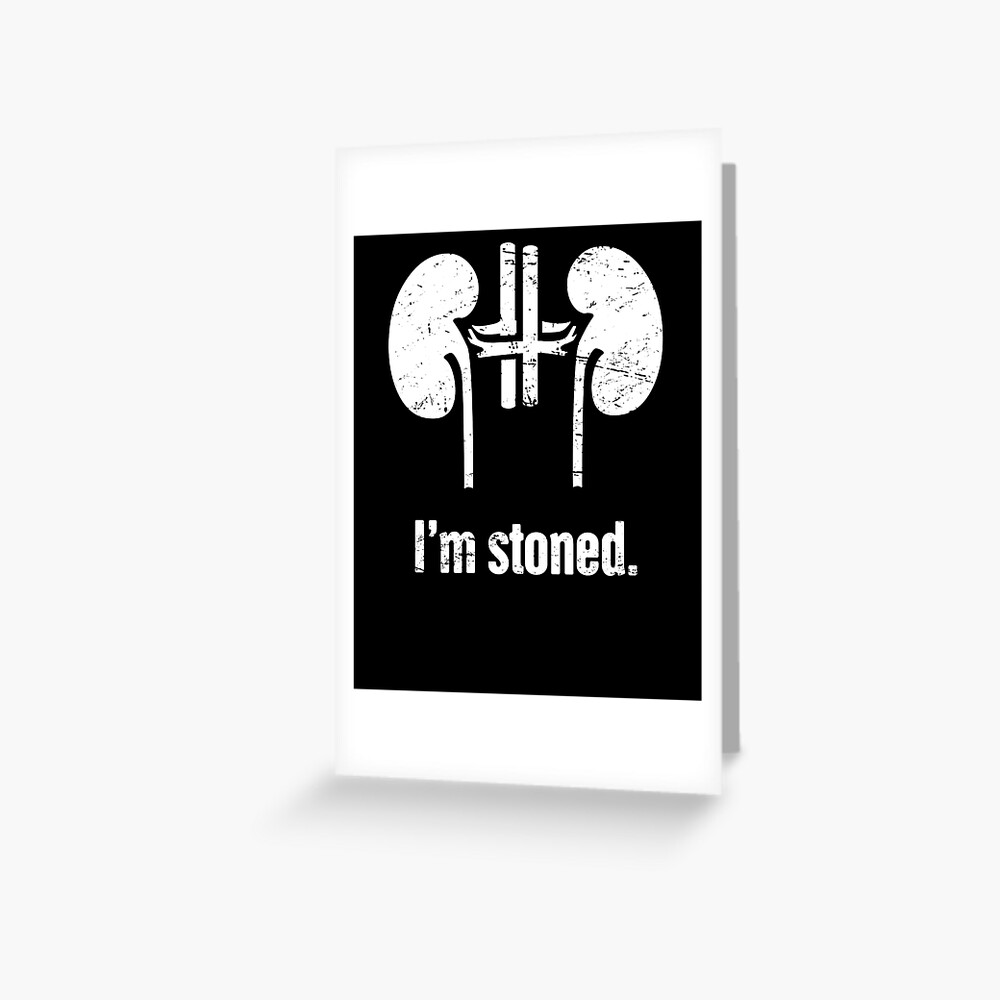 "Get Well Gift For Kidney Stones Recovery" Greeting Card by EMDdesign ...