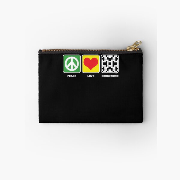 Item preview, Peace Love Crossword Puzzle designed and sold by TomGiantDesigns.