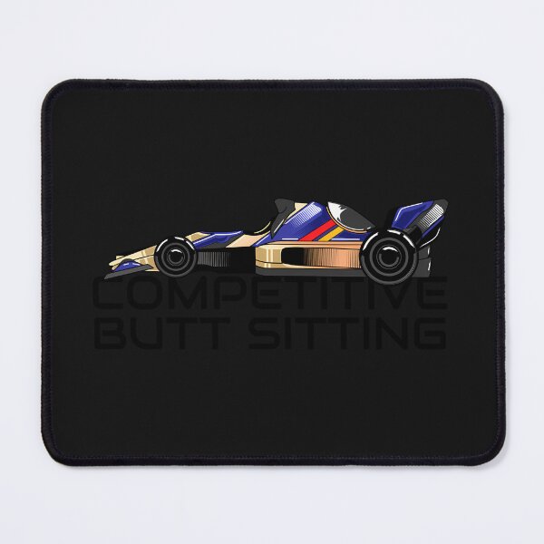 Item preview,  Race Car Competitive Butt Sitting designed and sold by AMYDEVERAUX.
