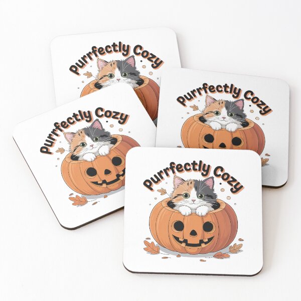 Item preview, Cute Cat in Pumpkin designed and sold by graphic-genie.